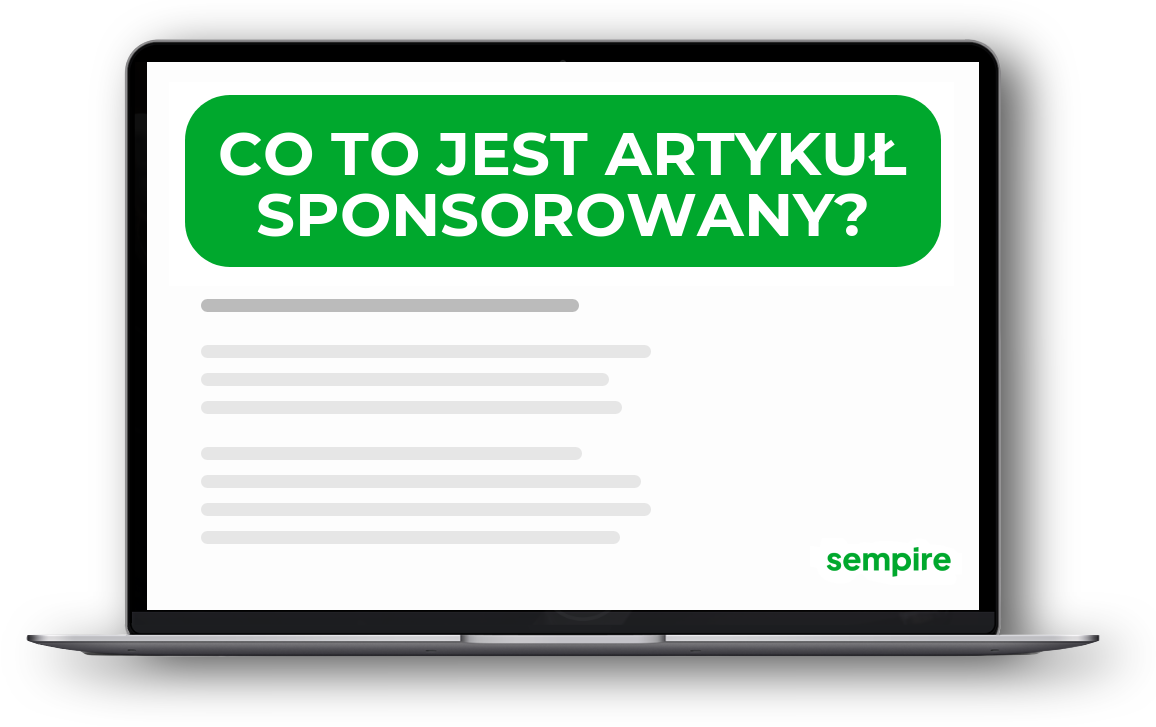 Co to jest artykuł sponsorowany?