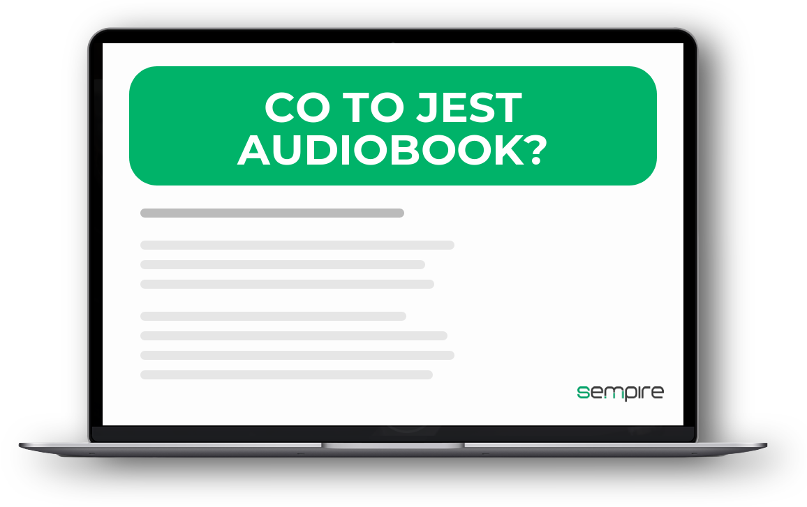 Co to jest audiobook?