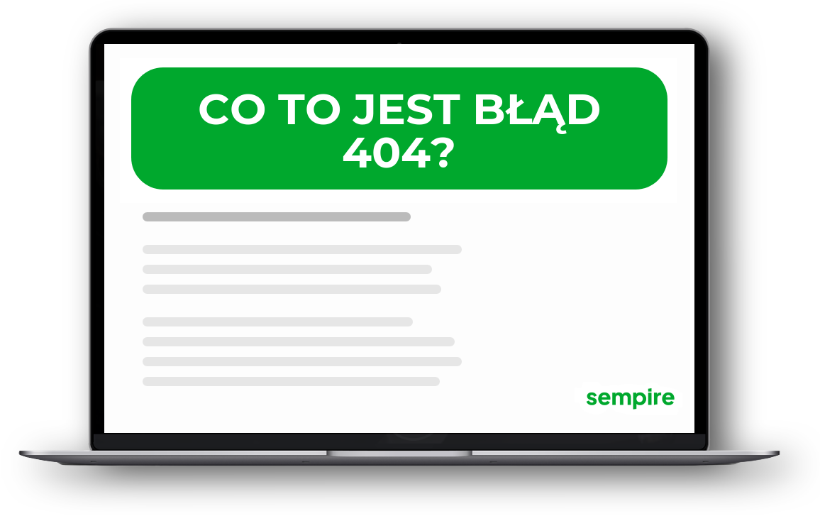 Co to jest błąd 404?