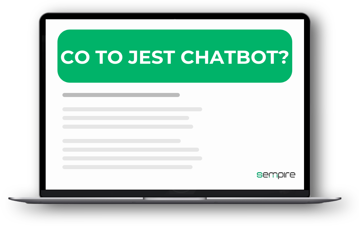 Co to jest chatbot?