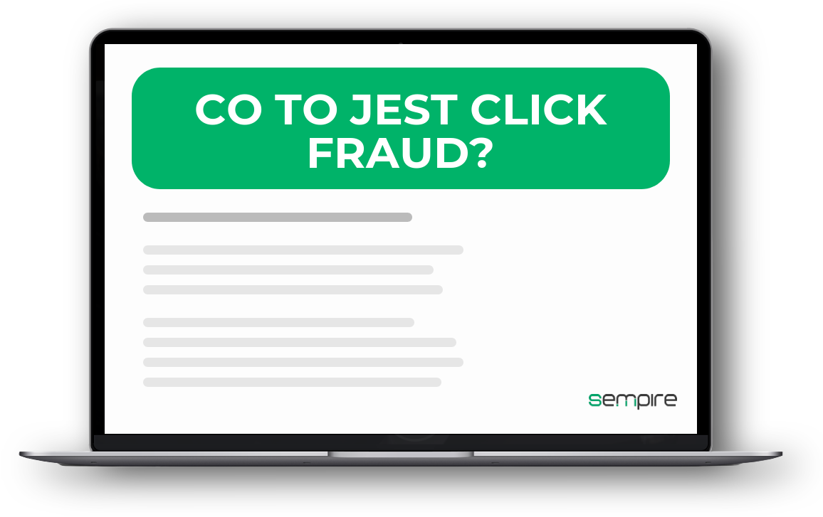 Co to jest Click Fraud?