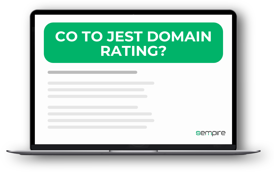 Co to jest domain rating?