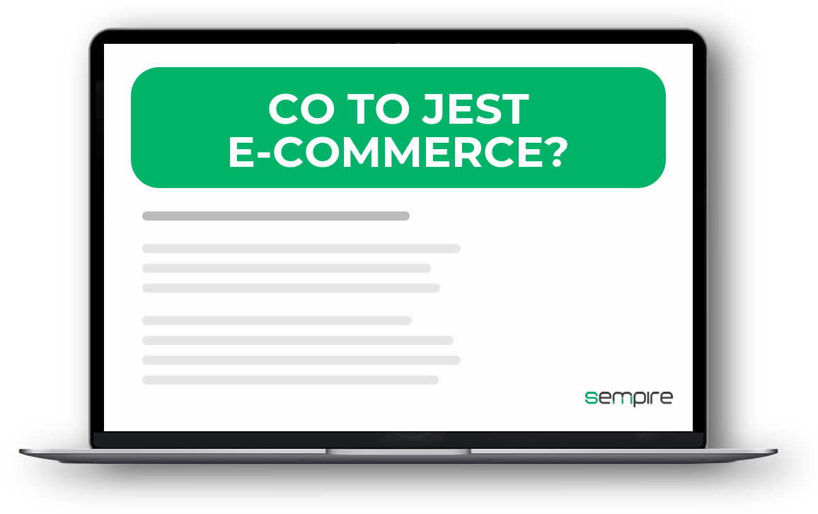 Co to jest e-commerce?