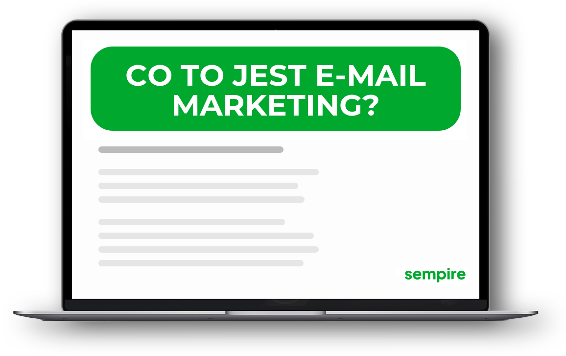 Co to jest e-mail marketing?