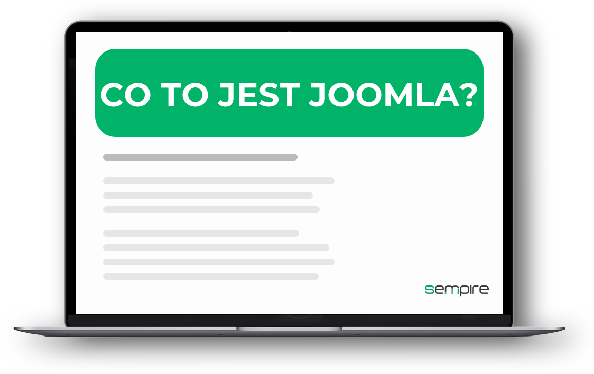 Co to jest Joomla?