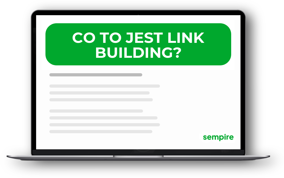 Co to jest link building?