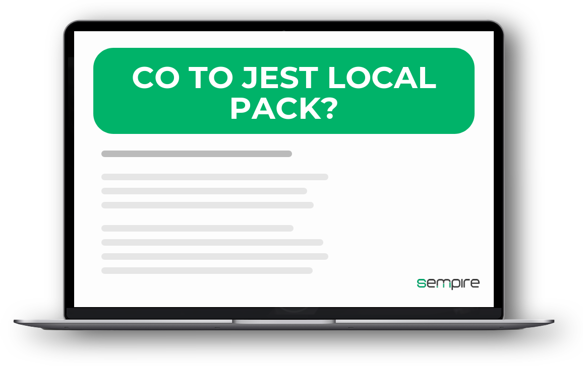 Co to jest local pack?