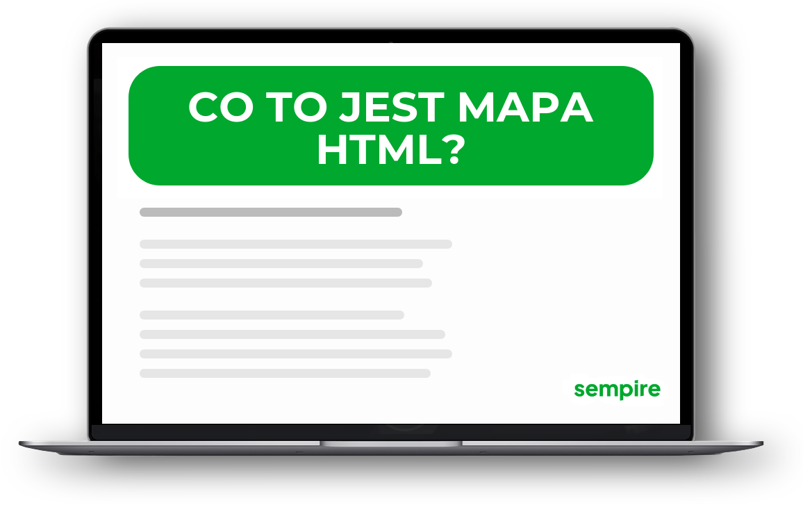 Co to jest mapa HTML?