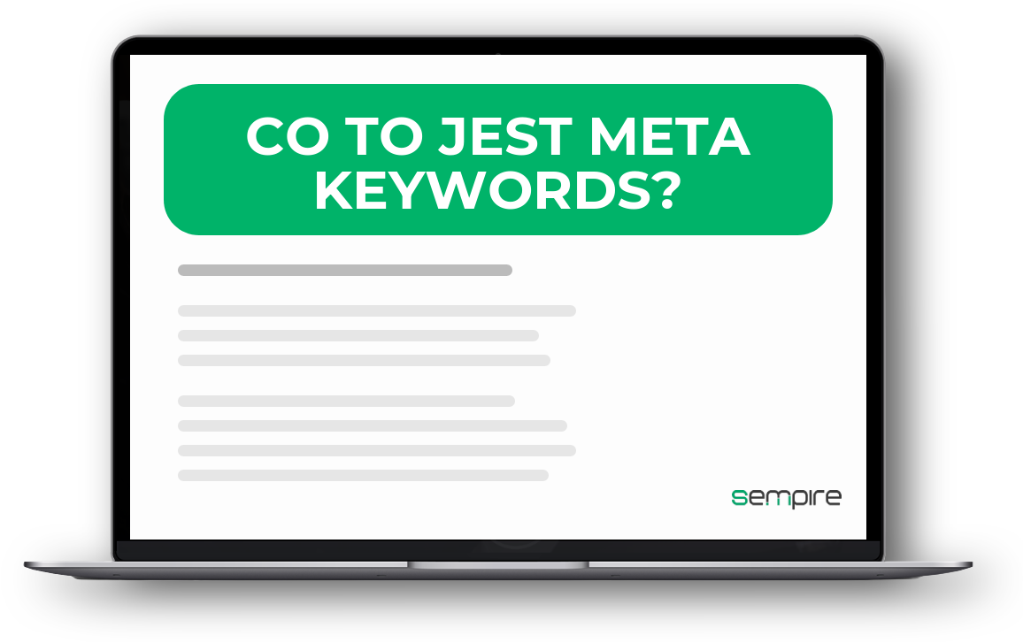Co to jest meta keywords?