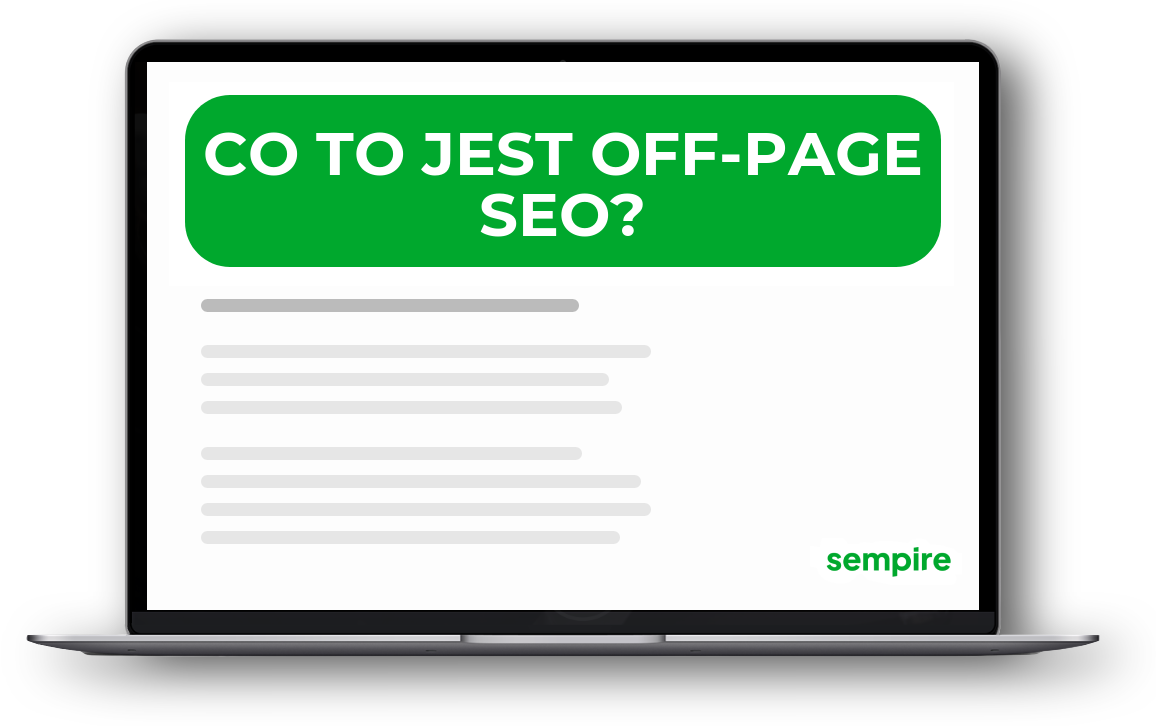 Co to jest off-page SEO?