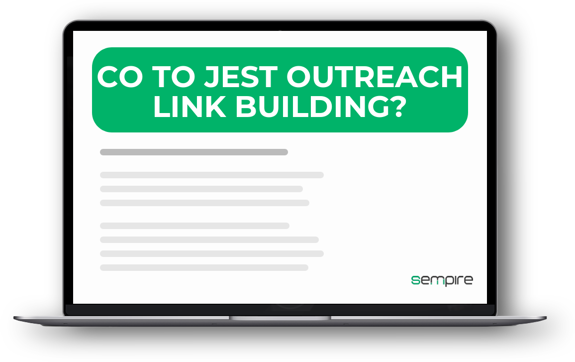 Co to jest outreach link building?