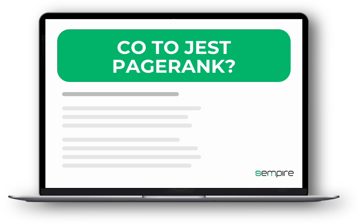 Co to jest PageRank?