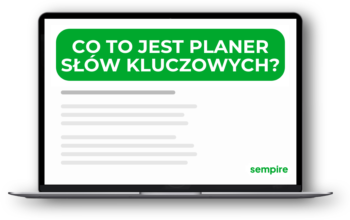 Co to jest planer słów kluczowych?