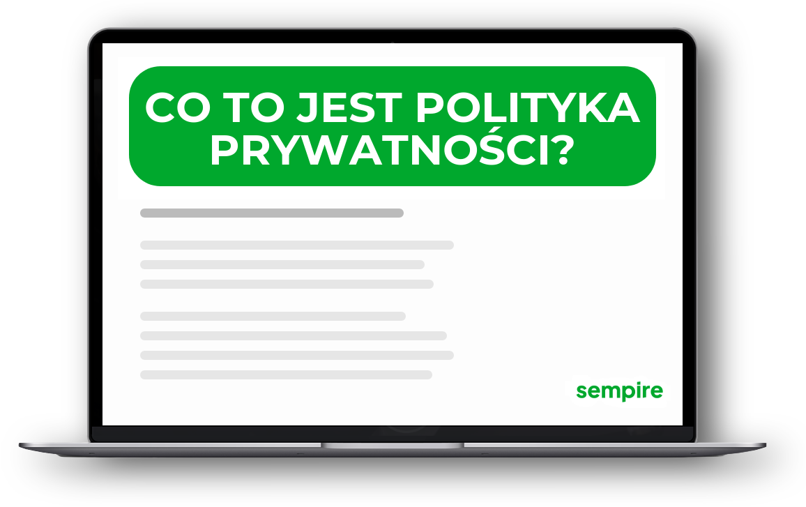 Co to jest polityka prywatności?