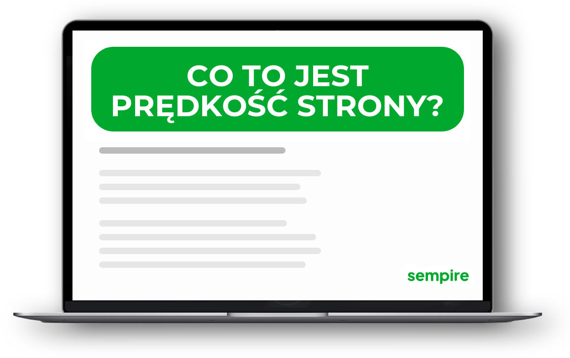 Co to jest prędkość strony?