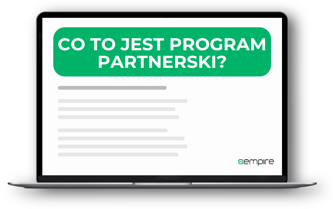 Co to jest program partnerski?