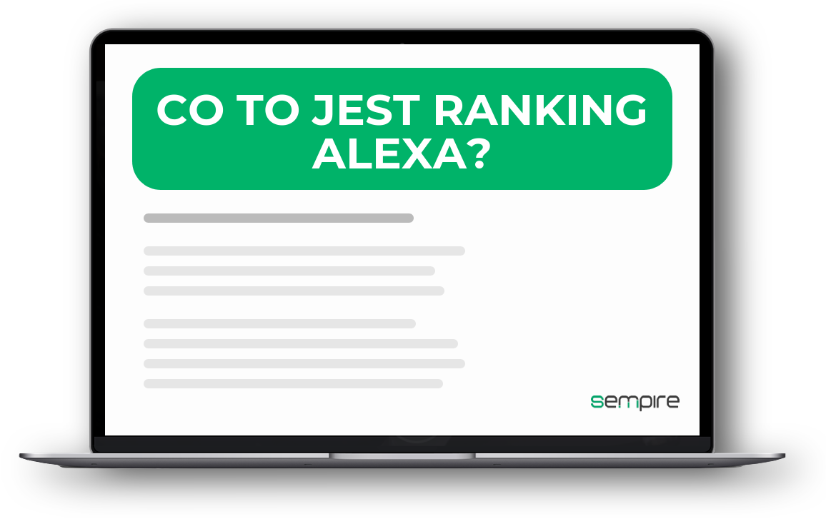 Co to jest Ranking Alexa?