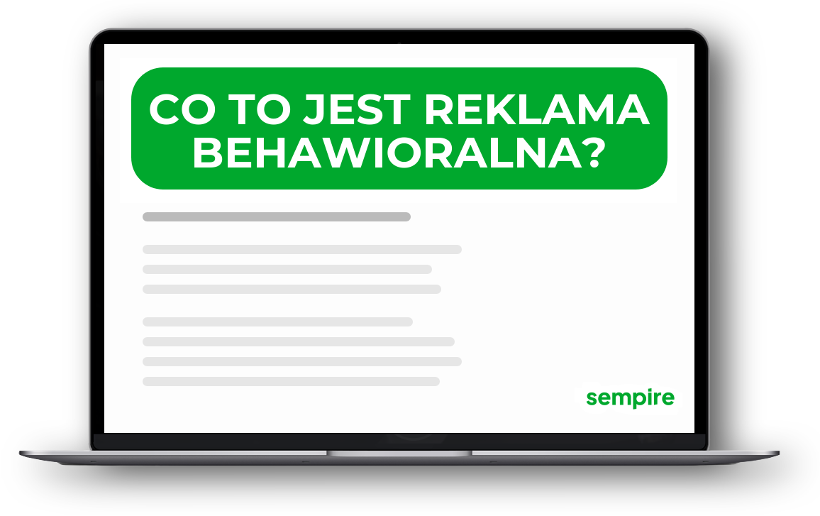 Co to jest reklama behawioralna?