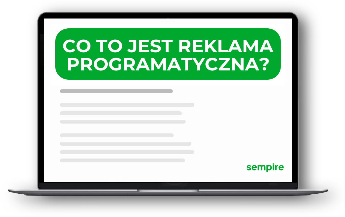 Co to jest reklama programatyczna?