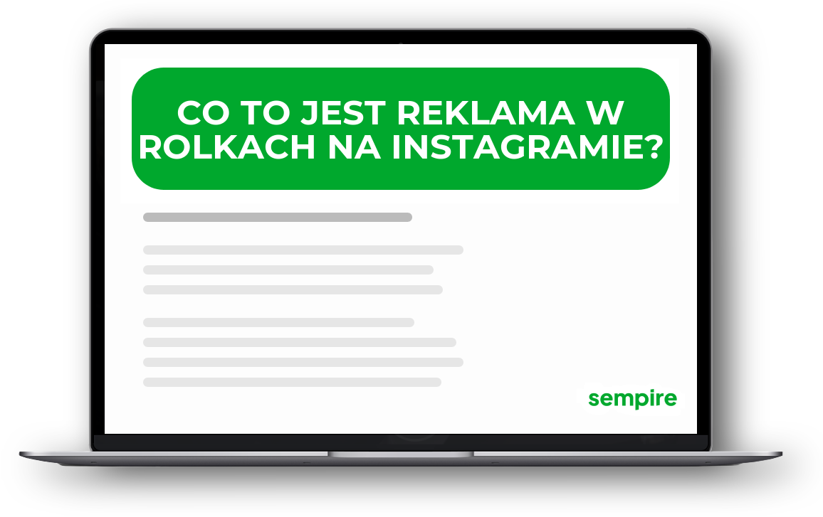 Co to jest reklama w rolkach na Instagramie?