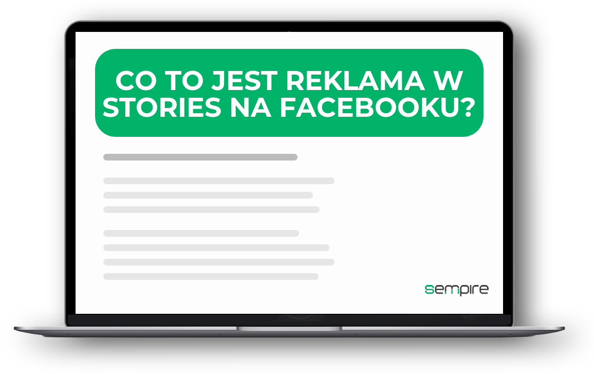 Co to jest reklama w Stories na Facebooku?