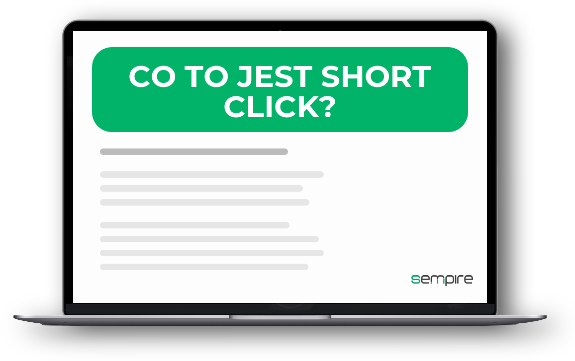 Co to jest short click?