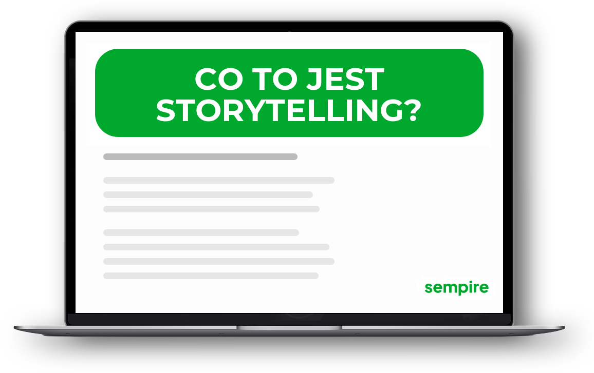 Co to jest storytelling?