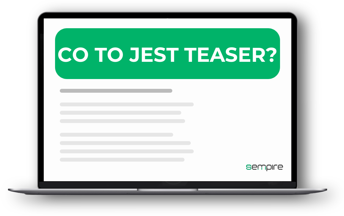 Co to jest teaser?