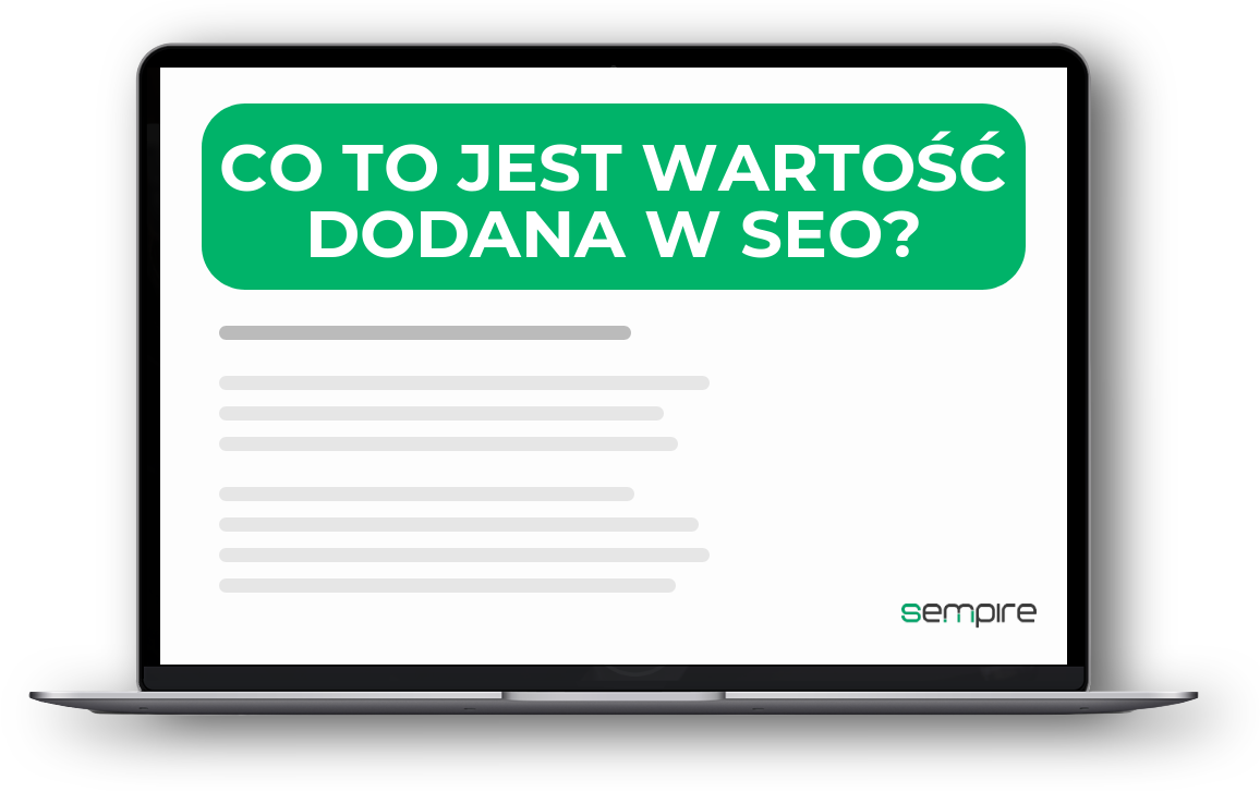 Co to jest Wartość dodana w SEO?