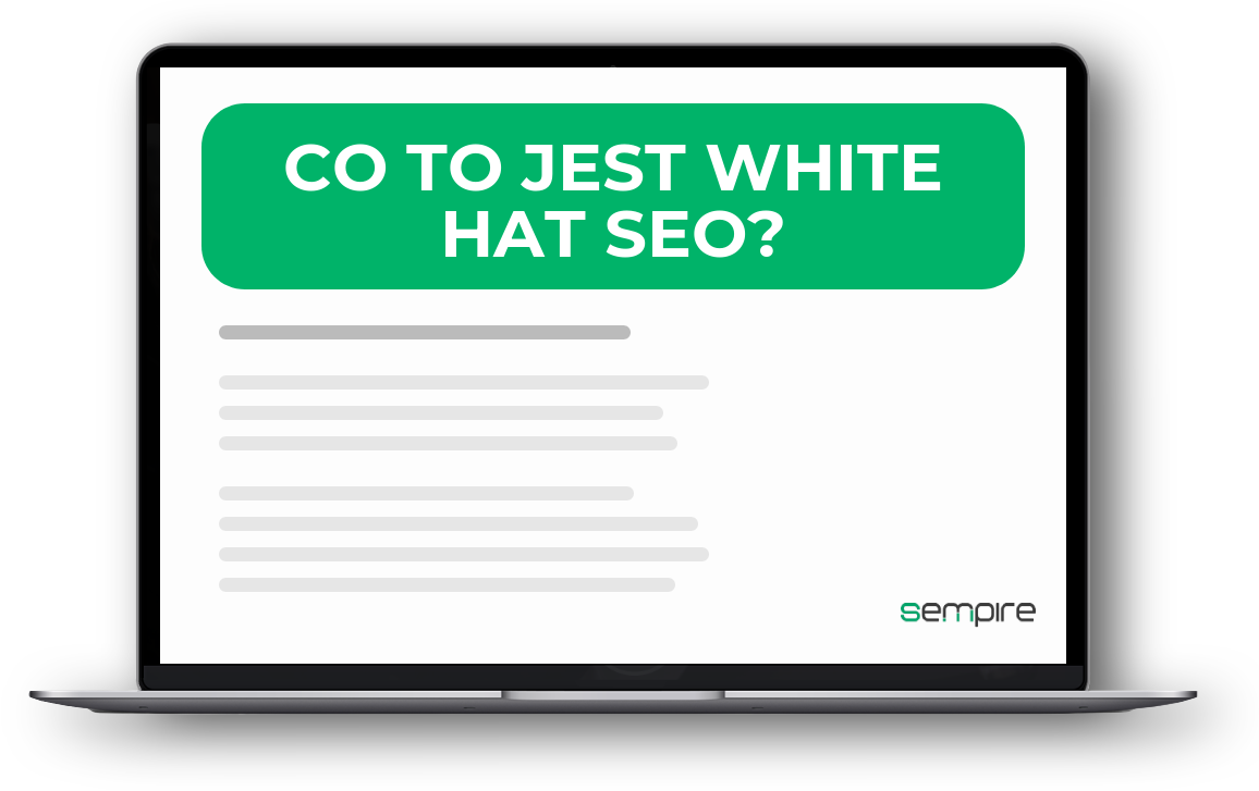 Co to jest white hat SEO?