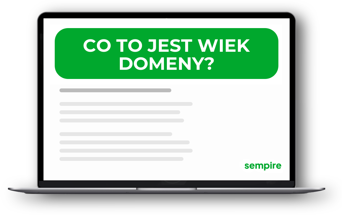 Co to jest wiek domeny?