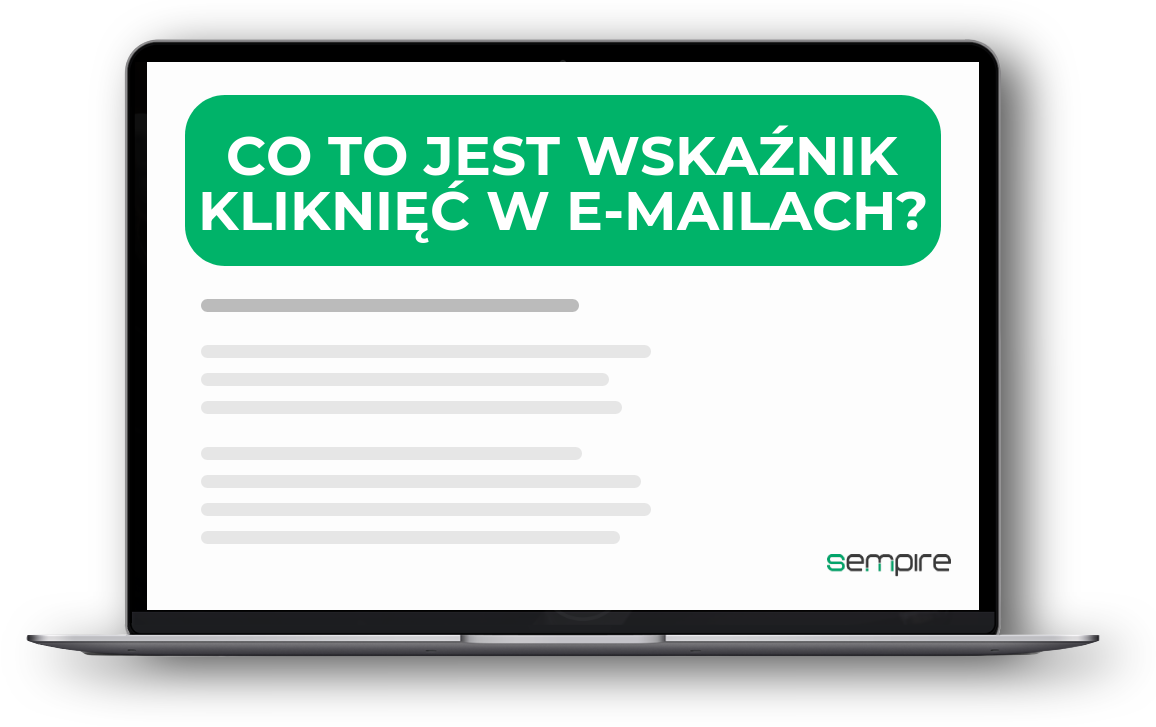 Co to jest wskaźnik kliknięć w e-mailach?