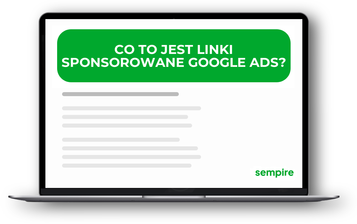 Co to jest linki sponsorowane Google Ads?