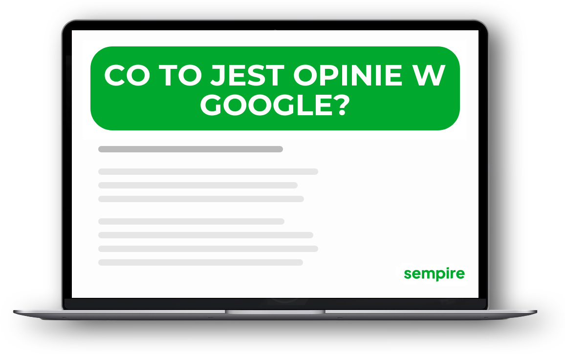 Co to jest opinie w Google?