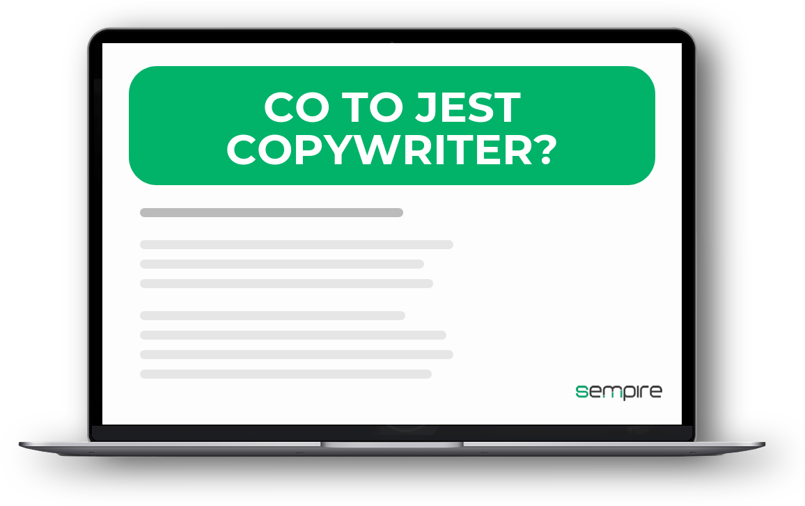 Co to jest copywriter?