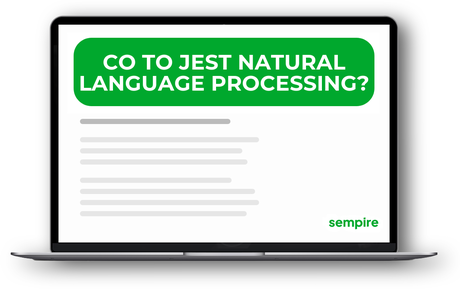 Co to jest Natural Language Processing?