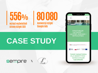 Case study SEO i Google Ads – kampania dla Sanatorium Łączność i 80 080 konwersji 