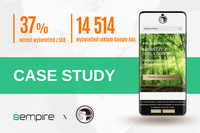 Case study SEO, Google Ads – kampania dla sklepu internetowego Łuczniczka i wzrost wyświetleń o 37%